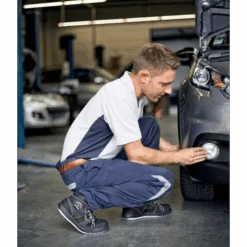 Baskets De Sécurité Hautes Saxo Lemaitre Fleur S3 Cuir – T46 -Meilleur Outillage Magasin capture 1