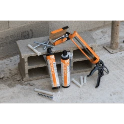 Cartouche Scellement Chimique C MIX Plus Spit Gris Béton 300 Ml -Meilleur Outillage Magasin car1 1