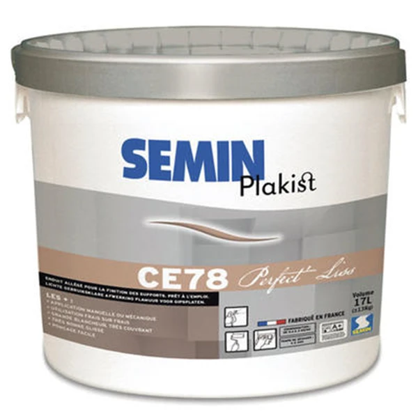 Enduit Allégé Pour Finition Des Supports En Intérieur - CE 78 Perfect'Liss - Seau De 17 LTR 1 Enduit Allégé Pour Finition Des Supports En Intérieur - CE 78 Perfect'Liss - Seau De 17 LTR
