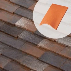 Tuile Chatière Demi-ronde Bocage (61BG)