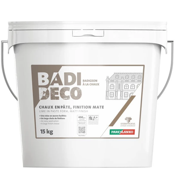 Badigeon à La Chaux Parexlanko Badi Deco - Mat - Sable - Nuance 1009 - 15 Kg 1 Badigeon à La Chaux Parexlanko Badi Deco - Mat - Sable - Nuance 1009 - 15 Kg