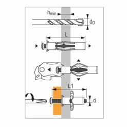 Cheville Métallique CC Spit Vis Tête Bombée Corps Creux 10 X 59 Mm X100 11 Cheville Métallique CC Spit Vis Tête Bombée Corps Creux 10 X 59 Mm X100 -Meilleur Outillage Magasin cheville metallique cc spit avec vis tete bombee corps creux 10 59mm 100unites 4