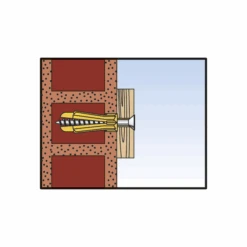 Cheville Nylon Multi-usages Fischer Diamètre 10mm -Meilleur Outillage Magasin chevillepc10 fixation