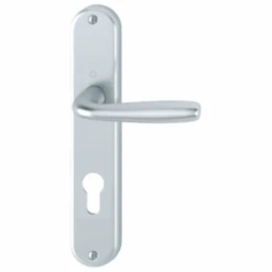 Poignée De Porte Clé En I SAN DIEGO Hoppe Alu Finition Argent 3538050