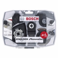 Coffret De 5 Lames Pour Outil Multifonction Starlock Bosch Rénovation