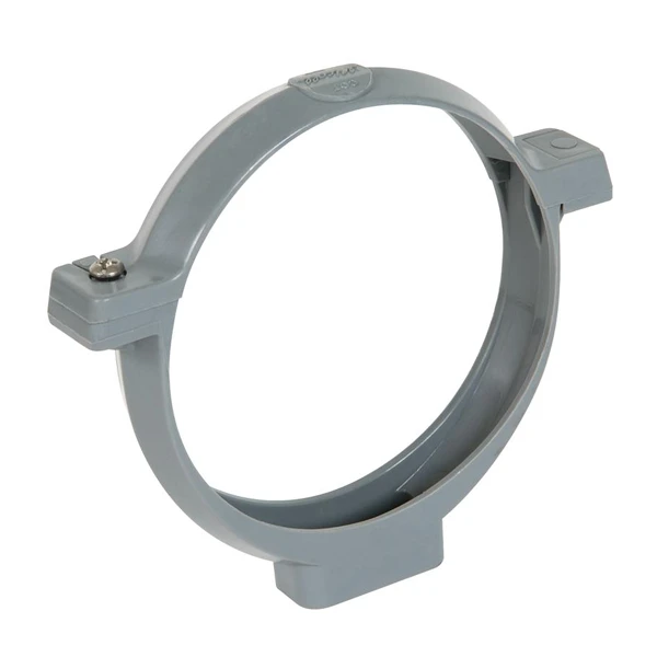 Collier à Bride Pour Fixation Canalisation PVC - Nicoll - Diamètre 80 Mm - Lot De 2 1 Collier à Bride Pour Fixation Canalisation PVC - Nicoll - Diamètre 80 Mm - Lot De 2