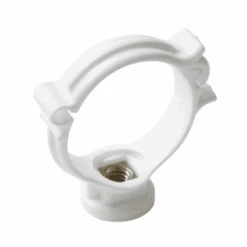 Collier Monobloc Nicoll Pour Système D'évacuation - Diamètre 32 Mm - Polypropylène Blanc - Sachet De 5 Pièces