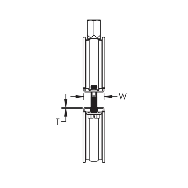 Collier Serrage Isolé Gaine Ventilation Erico Tige M8/M10 Ø 160 Mm X10 2 Collier Serrage Isolé Gaine Ventilation Erico Tige M8/M10 Ø 160 Mm X10 – Image 2