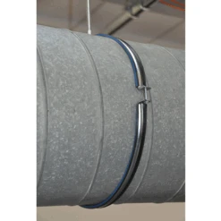 Collier Serrage Isolé Gaine Ventilation Erico Tige M8/M10 Ø 200 Mm X15