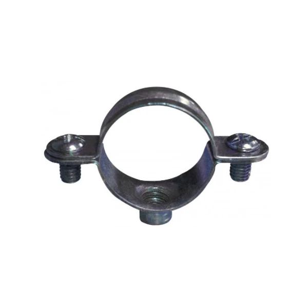 Collier Sanitaire Simple Plomberie Ø16 Mm Acier Zingué Blanc X20 2 Collier Sanitaire Simple Plomberie Ø16 Mm Acier Zingué Blanc X20 – Image 2