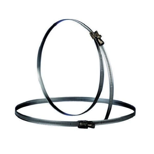 Colliers Universels Gaines Souples 60 Mm à 215 Mm - Acier - Lot De 2 1 Colliers Universels Gaines Souples 60 Mm à 215 Mm - Acier - Lot De 2