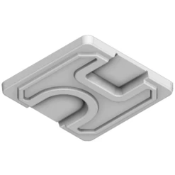 Couvercle Armé Pour Boîte Pluviale - 25x25 CM