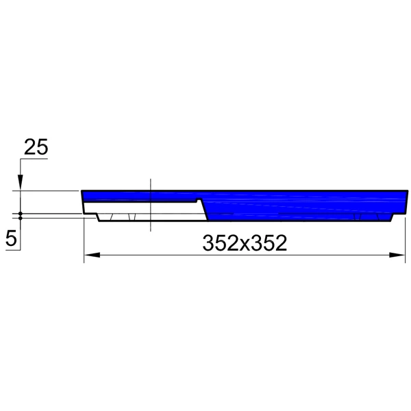 Couvercle Armé En Béton Pour Boîte Pluviale De 30x30 CM 2 Couvercle Armé En Béton Pour Boîte Pluviale De 30x30 CM – Image 2