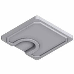 Couvercle Armé En Béton Pour Boîte Pluviale De 30x30 CM