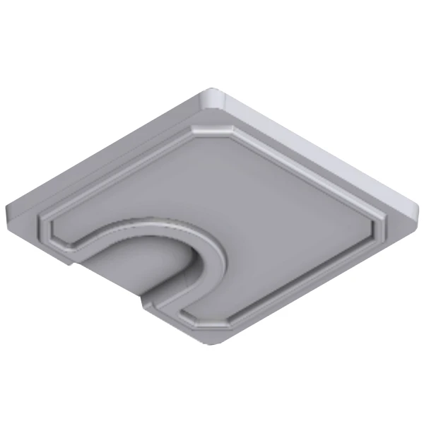 Couvercle Armé En Béton Pour Boîte Pluviale De 30x30 CM 1 Couvercle Armé En Béton Pour Boîte Pluviale De 30x30 CM