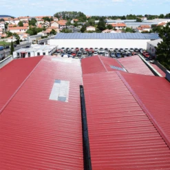 Profil De Couverture Métallique Coveo 3.45 - Gris Anthracite RAL 7016 - 3000 MM X 1000 MM -Meilleur Outillage Magasin coveo2