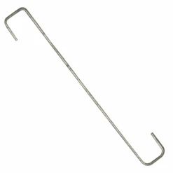 Crochet Canal En Inox CRCAN Edilians Long.160 MM - Boîte De 100 Pièces