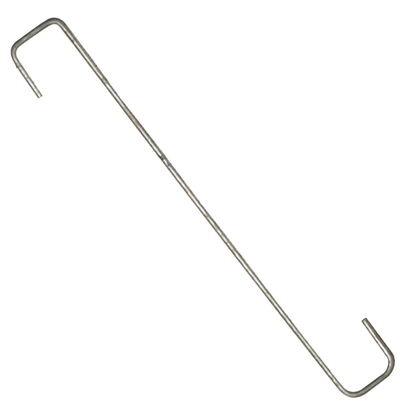 Crochet Canal En Inox CRCAN Edilians Long.160 MM - Boîte De 100 Pièces 1 Crochet Canal En Inox CRCAN Edilians Long.160 MM - Boîte De 100 Pièces