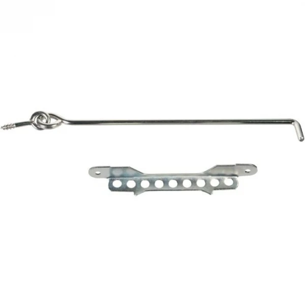 Crochet à Visser Avec Crémaillère Torbel Pour Volet Battant 8 X 500 Mm 1 Crochet à Visser Avec Crémaillère Torbel Pour Volet Battant 8 X 500 Mm