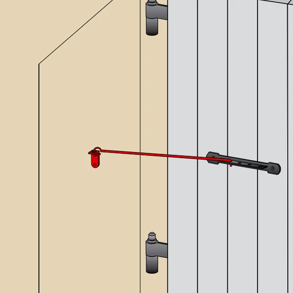 Crochet à Crémaillère Sur Platine Aluminium Noir Torbel Longueur 500 Mm 1 Crochet à Crémaillère Sur Platine Aluminium Noir Torbel Longueur 500 Mm
