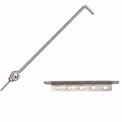 Crochet à Visser Avec Crémaillère Torbel Inox 316L Longueur 300 Mm -Meilleur Outillage Magasin crocrem3