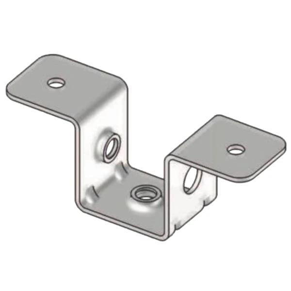 Demi-collier Oméga Gypso En Acier Galvanisé Pour Tige Filetée M6 2 Demi-collier Oméga Gypso En Acier Galvanisé Pour Tige Filetée M6 – Image 2