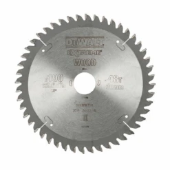 Lame De Scie Dewalt DT4094 Dimensions 190x30 Mm 48 Dents