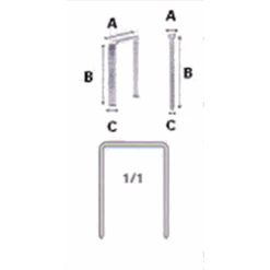 5000 Agrafes N°12 Longueur 8 Mm : Agrafes Rapid 40100518 3221631005180 -Meilleur Outillage Magasin dimension agrafe 2
