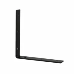 Équerre De Fixation CQFD 2 Pans 350x350x35mm épaisseur 4mm Acier Noir