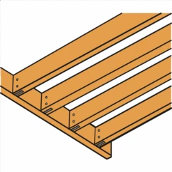 Etrier à âme Intérieure ETNM - Largeur 80 Mm - Hauteur 230 Mm - Profondeur 130 Mm - épaisseur 2 Mm -Meilleur Outillage Magasin etrier a ame interieure etnm simpson strong tie square 1000x1000 4
