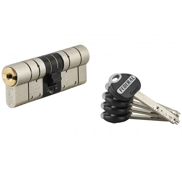 Cylindre Haute Sûreté Thirard Federal 2 - 5 Clés - 42 X 42 Mm 1 Cylindre Haute Sûreté Thirard Federal 2 - 5 Clés - 42 X 42 Mm