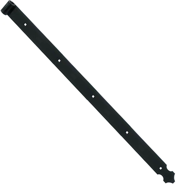 Penture Feston Percée Torbel Noire 39 X 4 Mm Gond 14 Mm Longueur 705 Mm 2 Penture Feston Percée Torbel Noire 39 X 4 Mm Gond 14 Mm Longueur 705 Mm – Image 2