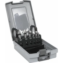 Coffret De 6 Fraises Coniques HSS 3 Dents 2575 Izar 40515