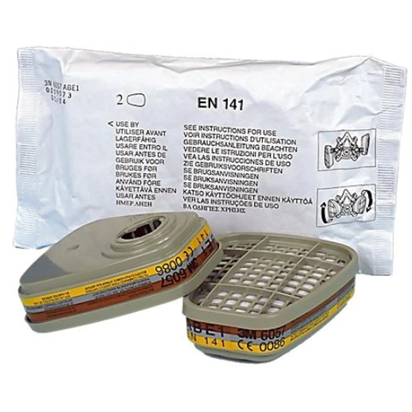 Filtre Pour Masque Série 6000 7500 Classe A1 Vapeurs Organiques 3M K6051 1 Filtre Pour Masque Série 6000 7500 Classe A1 Vapeurs Organiques 3M K6051