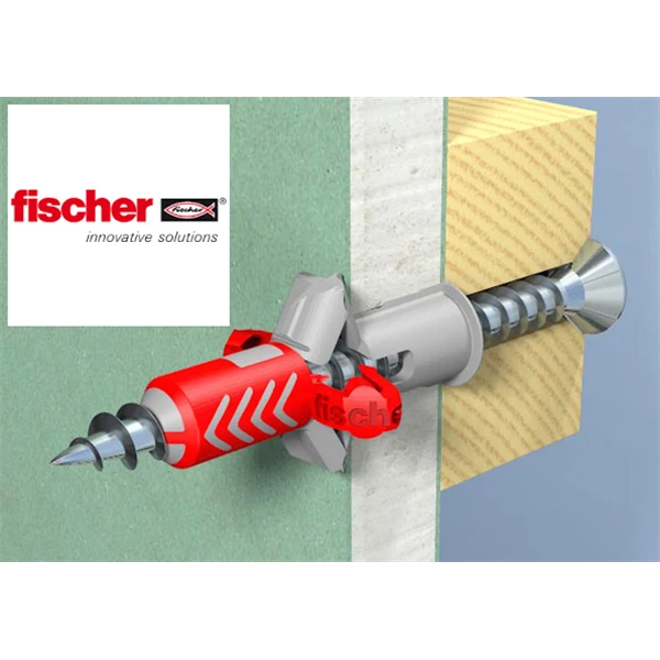 Cheville DUO POWER 10 X 80mm Avec Vis Fischer 538247 3 Cheville DUO POWER 10 X 80mm Avec Vis Fischer 538247 – Image 3