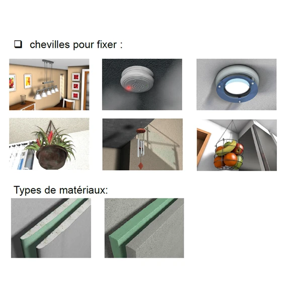 Cheville à Bascule Fischer DUOTEC Nylon Spéciale Plafond 537258 2 Cheville à Bascule Fischer DUOTEC Nylon Spéciale Plafond 537258 – Image 2