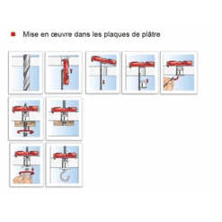 Cheville à Bascule Fischer DUOTEC Nylon Spéciale Plafond 537258 9 Cheville à Bascule Fischer DUOTEC Nylon Spéciale Plafond 537258 -Meilleur Outillage Magasin fischer duotec 2