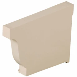 Fond De Gouttière Droit Nicoll FD30 Pour Gouttière LG30 - Sable