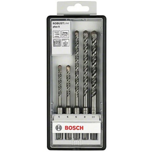 Coffret De 5 Forets Béton SDS-Plus S4L Robust Line Bosch 2607019927 3 Coffret De 5 Forets Béton SDS-Plus S4L Robust Line Bosch 2607019927 – Image 3