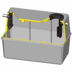 Fosse Septique Toutes Eaux En Béton Avec Filtre Et Cartouche 30EI - 310x120x130 Cm - 3000 Litres -Meilleur Outillage Magasin fosse 20beton 203000l