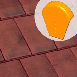 Fronton De Faîtière Ronde Ventilée