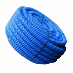 Gaine TPC Bleue Avec Tire-fil - Diamètre 63 Mm - Longueur 50 M