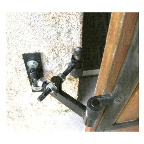 Corps Gond Déporté Isolation Extérieure 60-160 Mm Ø14mm Acier Noir 1 Corps Gond Déporté Isolation Extérieure 60-160 Mm Ø14mm Acier Noir