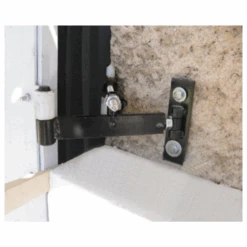 Corps Gond Déporté Isolation Extérieure 60-160 Mm Ø14mm Acier Noir 11 Corps Gond Déporté Isolation Extérieure 60-160 Mm Ø14mm Acier Noir -Meilleur Outillage Magasin gond volet isolation exteri