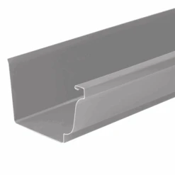 Gouttière Moulurée En Zinc Naturel VMZINC - 333 MM - ép. 0,65 MM - 4 M -Meilleur Outillage Magasin gout moul nat