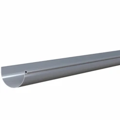 Gouttière MEP GD25 En PVC Gris - Développé 250 MM - 4 M -Meilleur Outillage Magasin gouttiere gris