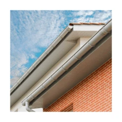 Naissance Gauche à Coller MEP 25NGC Pour Gouttière GD25 - PVC Blanc -Meilleur Outillage Magasin gouttiere realisation2 5