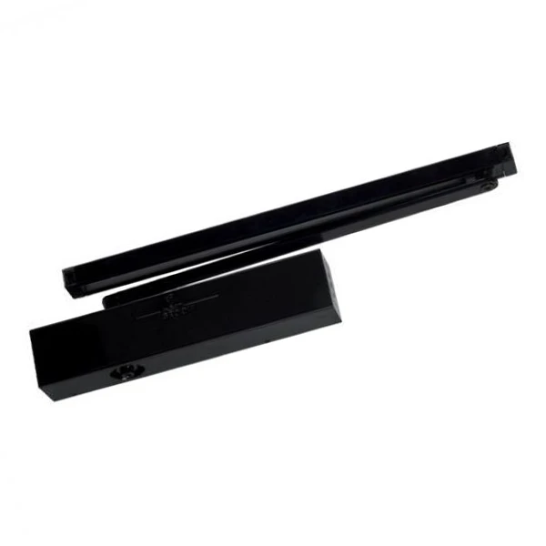 Ferme-porte Groom GR500 Avec Bras à Glissière Anti-vandalisme Noir 2 Ferme-porte Groom GR500 Avec Bras à Glissière Anti-vandalisme Noir – Image 2