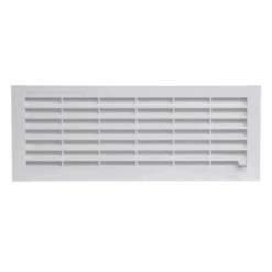 Grille De Ventilation Nicoll - Démontable Et Avec Moustiquaire - 299 X 108 Mm - Polystyrène