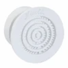 Grille De Ventilation Nicoll Contre-cloison - Diamètre 35 Mm - Avec Moustiquaire - Polystyrène Blanc - Lot De 2